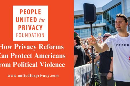 Webinar: How Privacy Reforms Can Protect Americans from Political Violence